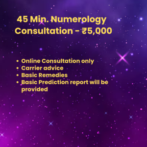 45 Min Pro.Numerology